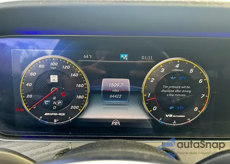 2018 Mercedes-Benz E 63 Amg-S z USA, uszkodzony, nr VIN WDDZF8KB4JA337016